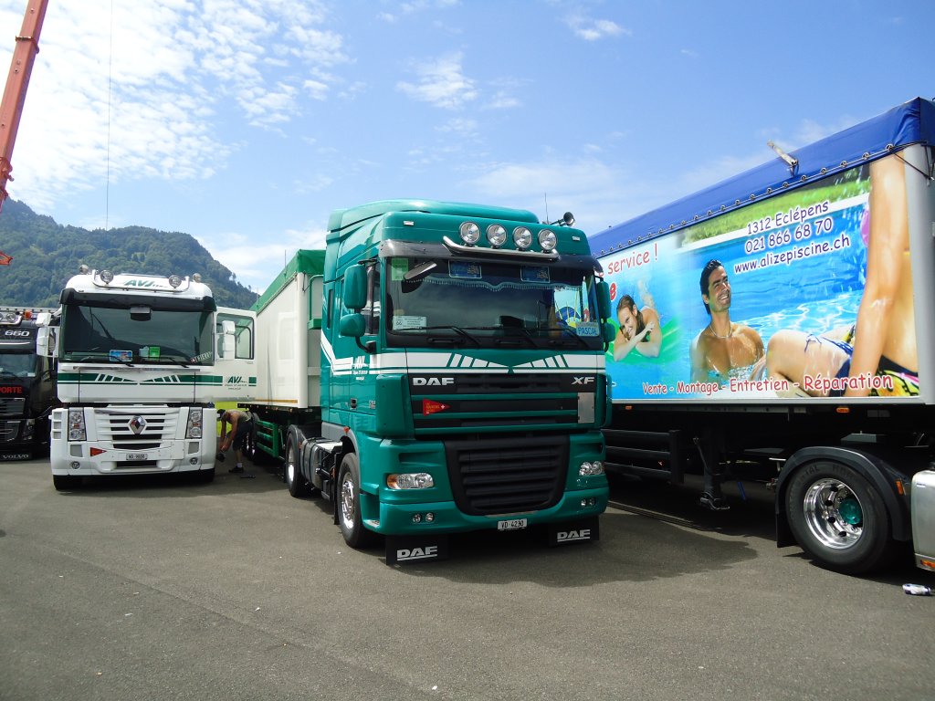 (134'357) - AVJ Les Bioux - VD 4230 - DAF am 25. Juni 2011 in Interlaken, Flugplatz