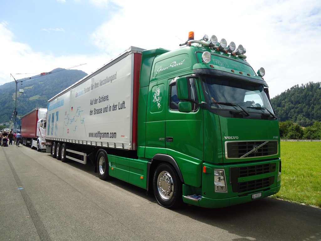 (134'377) - Trans - SG 193'073 - Volvo am 25. Juni 2011 in Interlaken, Flugplatz
