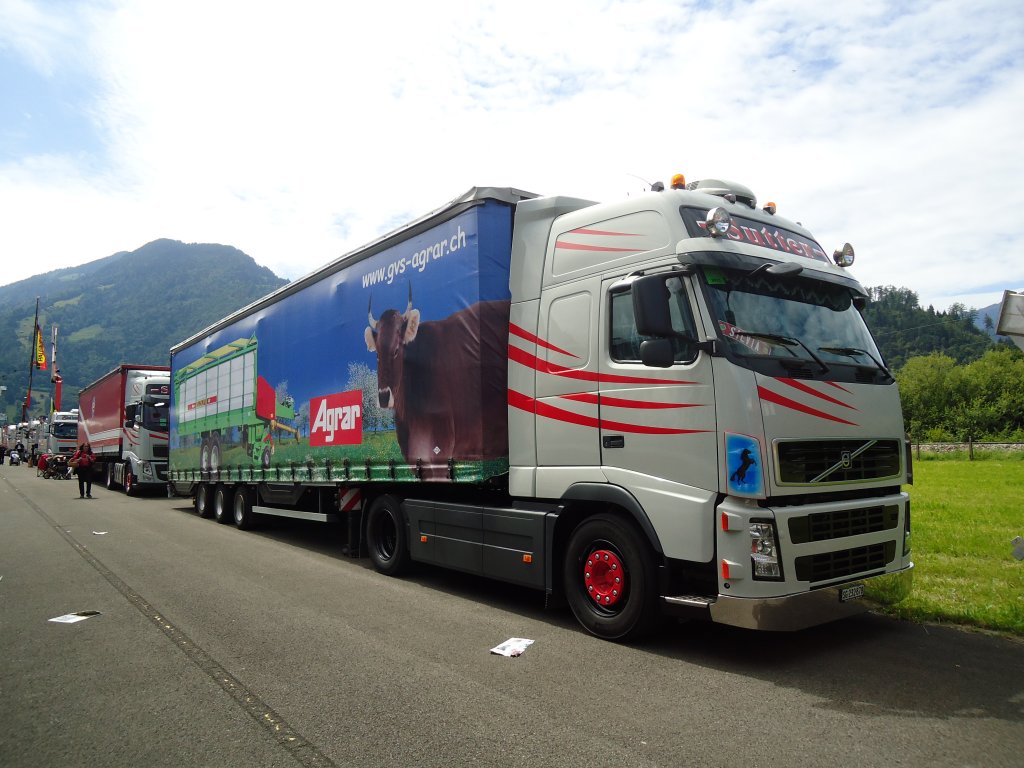 (134'378) - Sutter - SG 232'878 - Volvo am 25. Juni 2011 in Interlaken, Flugplatz