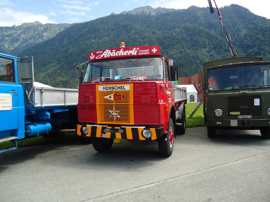 (134'389) - Ab�cherli, Sarnen - Henschel am 25. Juni 2011 in Interlaken, Flugplatz