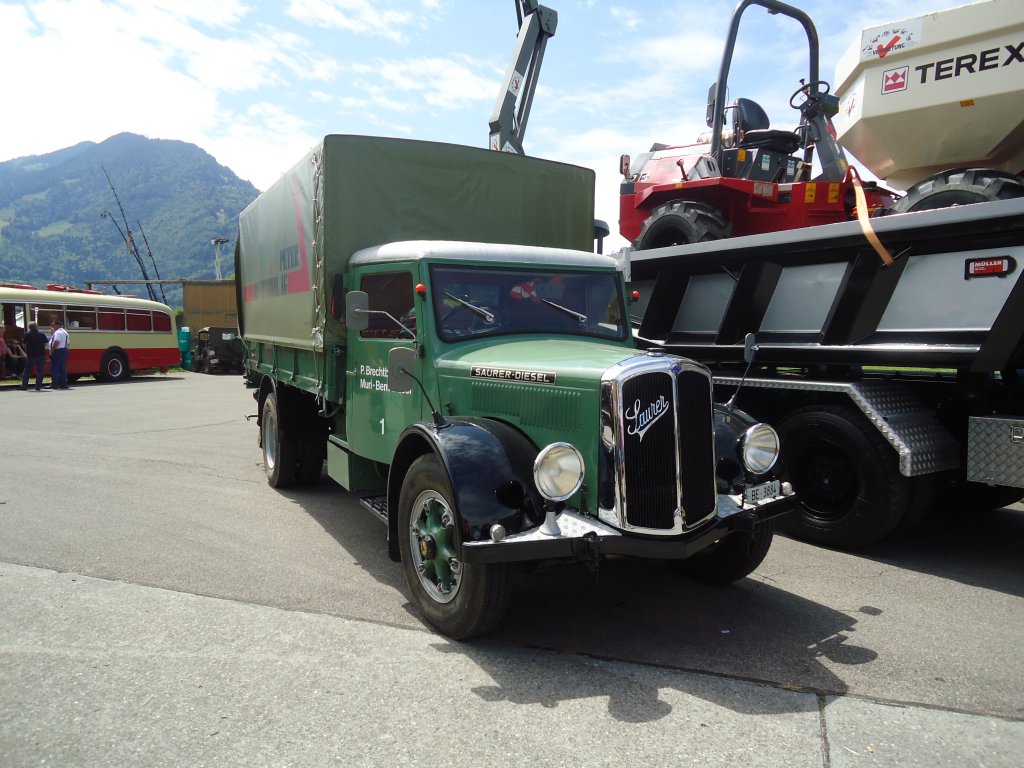 (134'410) - Brechtb�hl, Muri - Nr. 1/3884 - Saurer am 25. Juni 2011 in Interlaken, Flugplatz