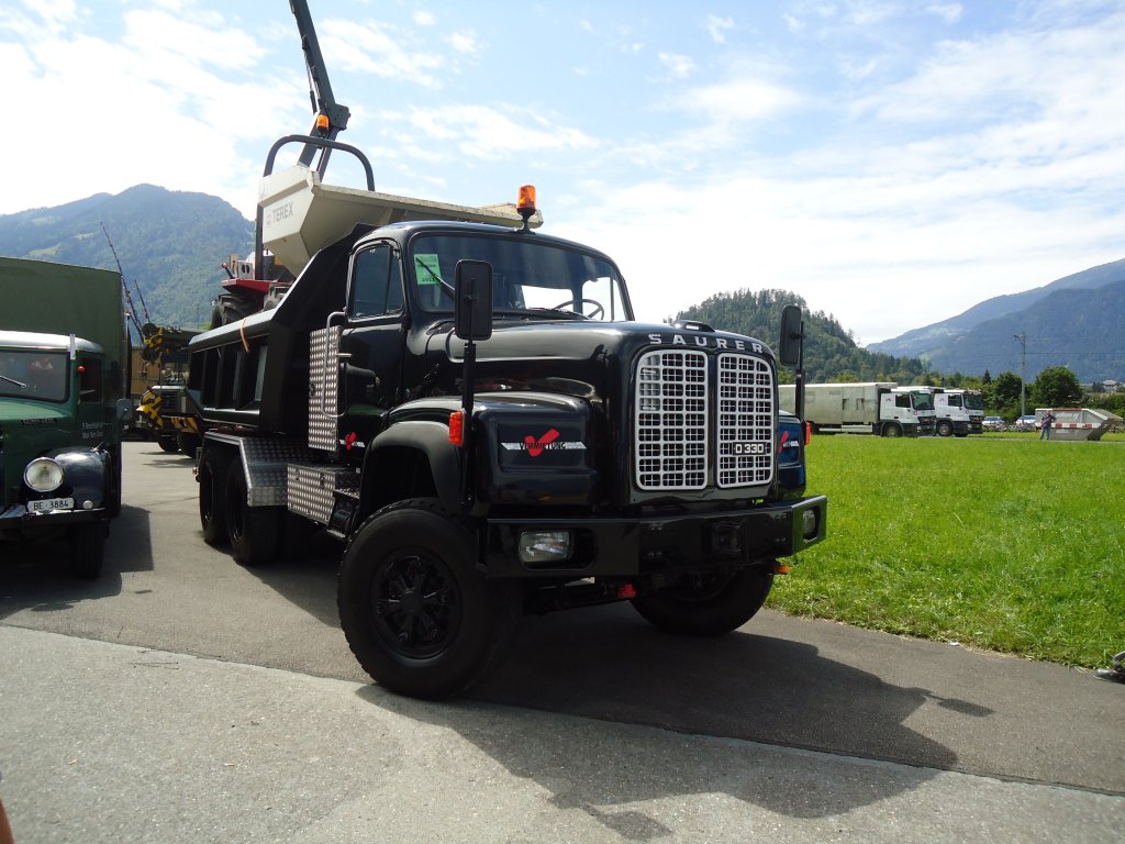 (134'411) - Saurer - am 25. Juni 2011 in Interlaken, Flugplatz