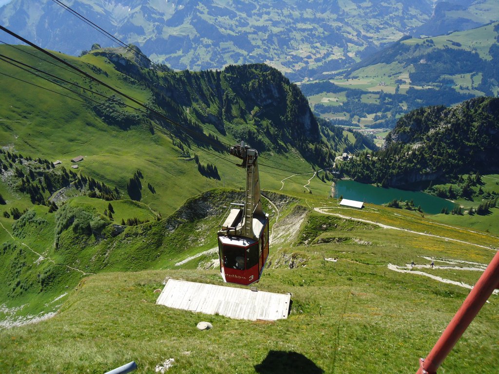 (134'431) - Luftseilbahn Erlenbach-Stockhorn - Nr. 3 - am 26. Juni 2011