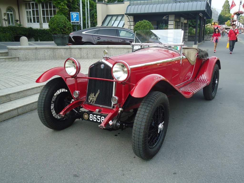 (134'558) - Alfa Romeo - 8658 - am 27. Juni 2011 in Interlaken, Hotel Victoria