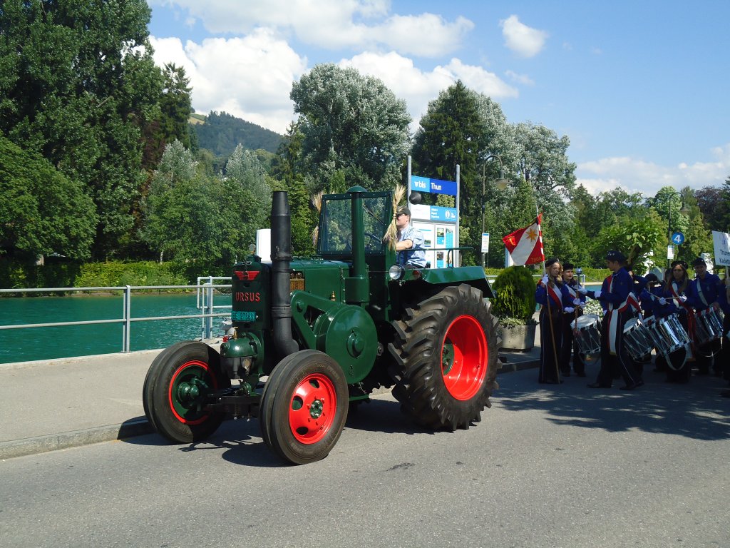 (134'611) - Ursus - BE 27'363 - am 2. Juli 2011 bei der Schiffl�ndte Thun