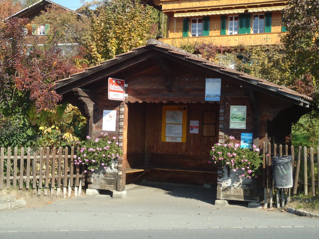 (136'681) - STI-Warteh�uschen - Endorf - am 31. Oktober 2011 in Sigriswil