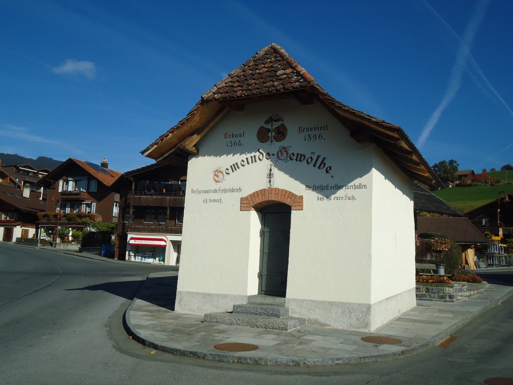 (136'690) - Gemeinde-Gew�lbe Sigriswil am 31. Oktober 2011