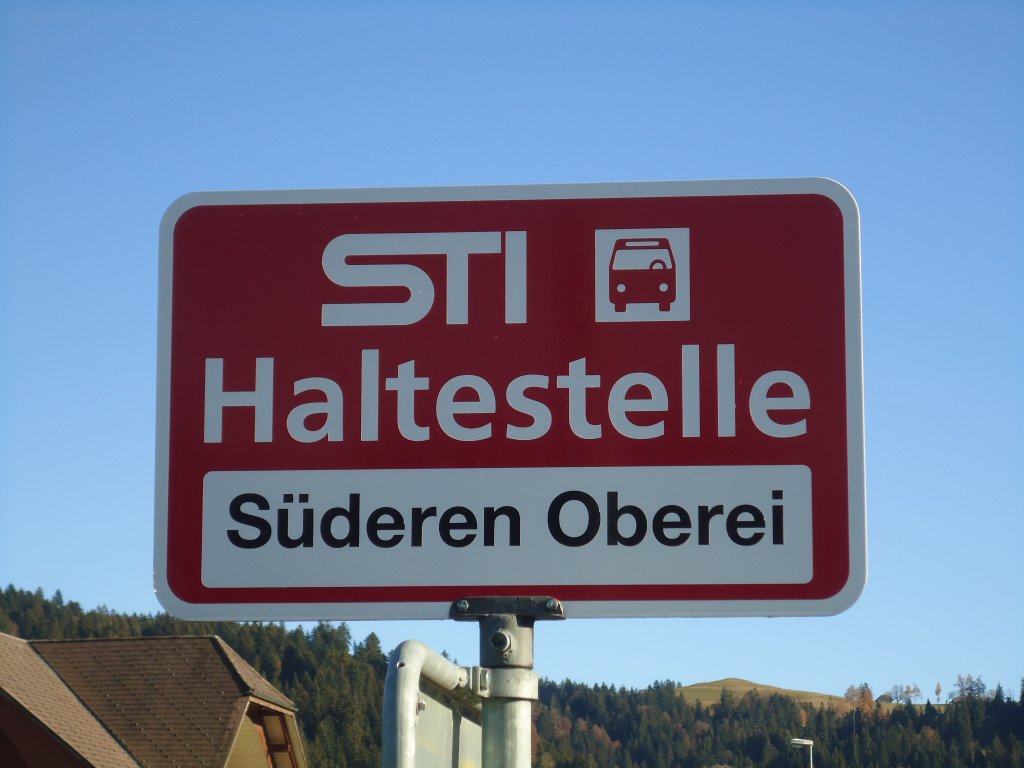 (136'773) - STI-Haltestelle - S�deren, S�deren Oberei - am 21. November 2011