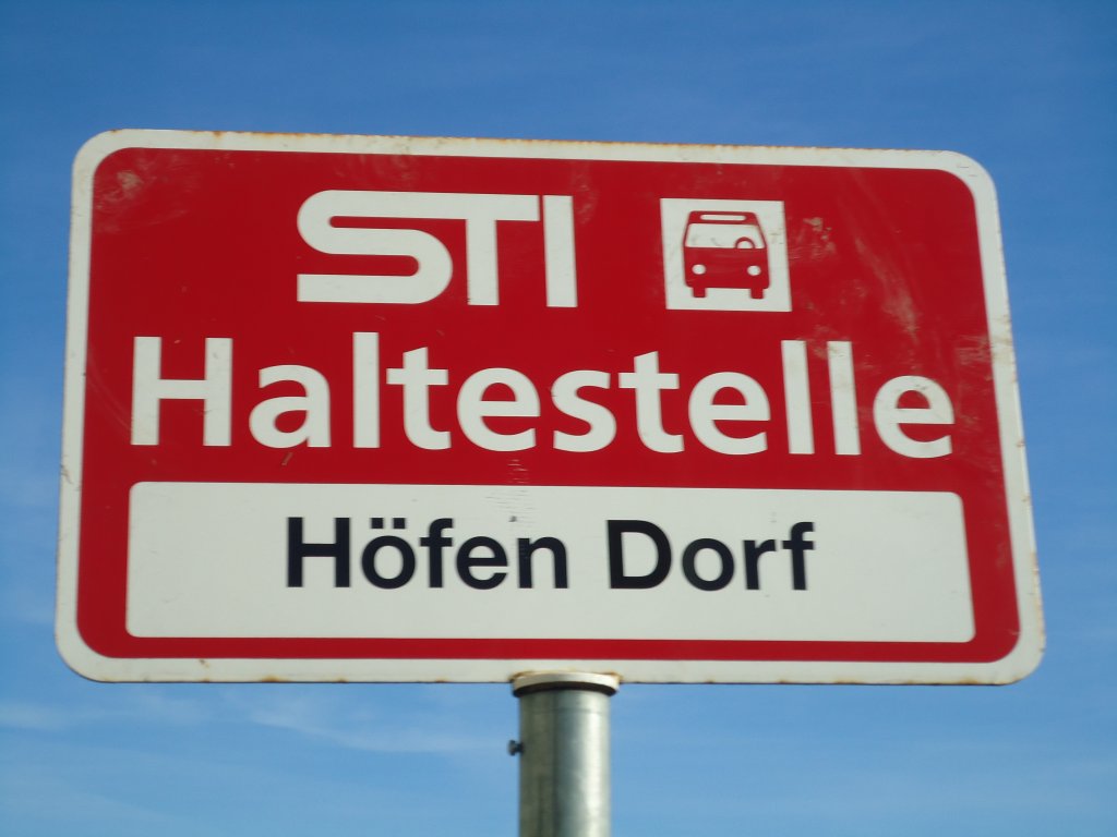 (136'847) - STI-Haltestelle - H�fen, H�fen Dorf - am 22. November 2011