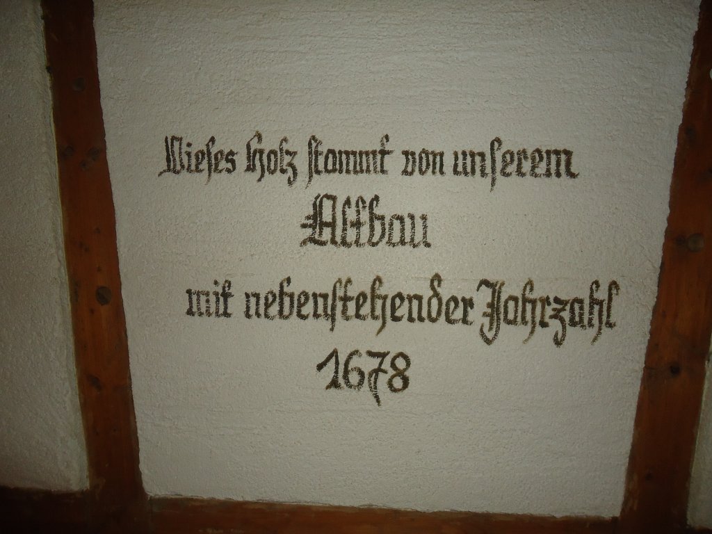 (137'616) - Inschrift im Hotel St. Hubertus am 21. Januar 2012 in Egg/Bregenzerwald