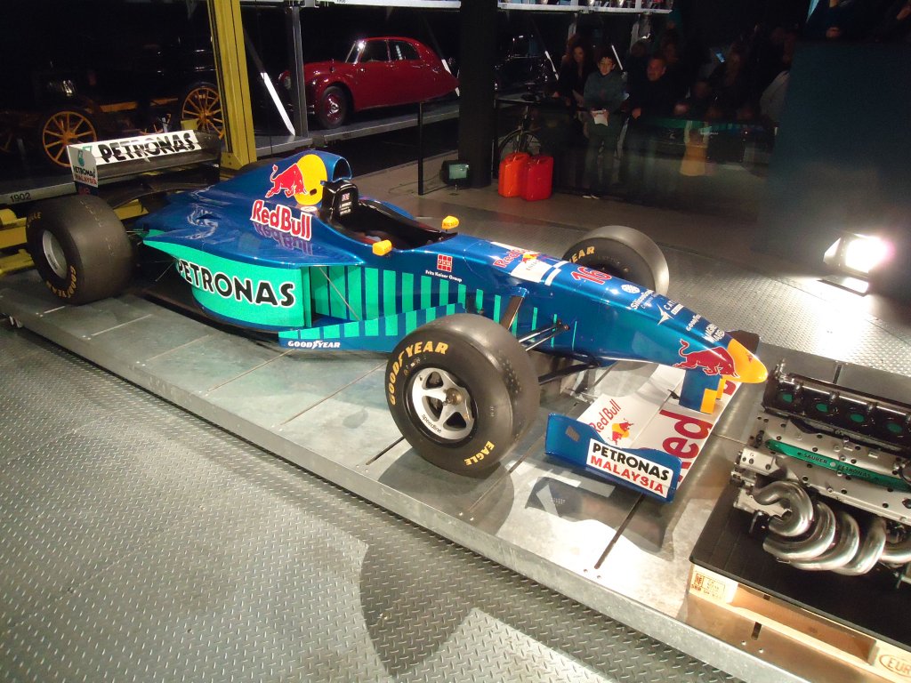 (138'508) - Sauber-Rennwagen am 11. April 2012 in Luzern, Verkehrshaus