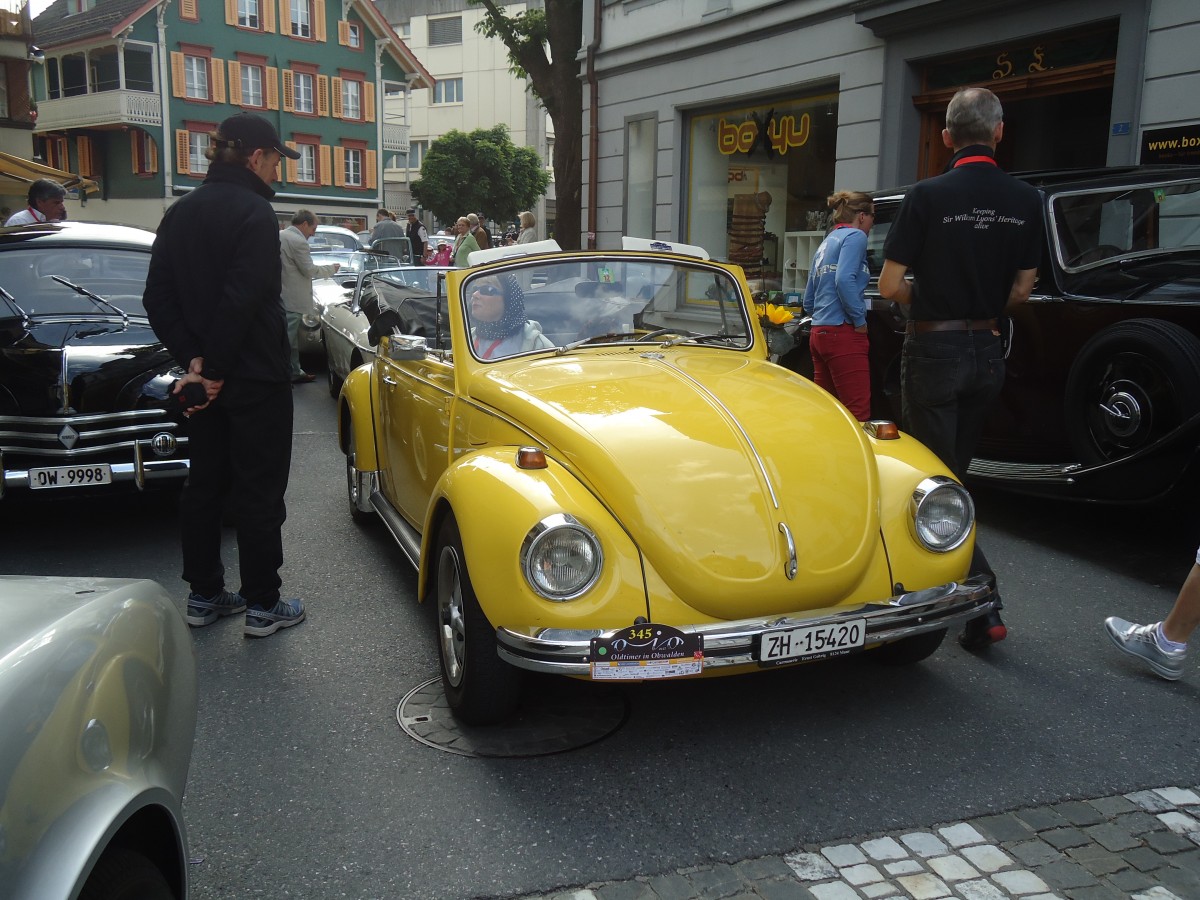 (139'046) - VW-K�fer - ZH 15'420 - am 27. Mai 2012 in Sarnen, OiO