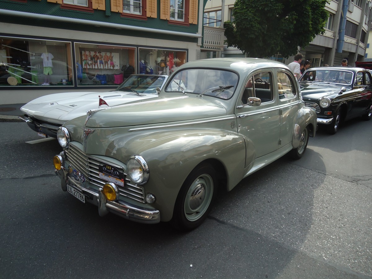 (139'050) - Peugeot - LU 27'786 - am 27. Mai 2013 in Sarnen, OiO