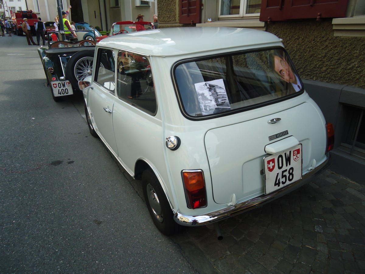 (139'061) - Austin-Mini - OW 458 - am 27. Mai 2012 in Sarnen, OiO