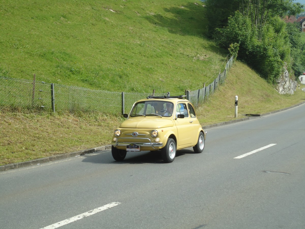 (139'072) - Fiat 500 am 27. Mai 2012 in Sarnen, OiO