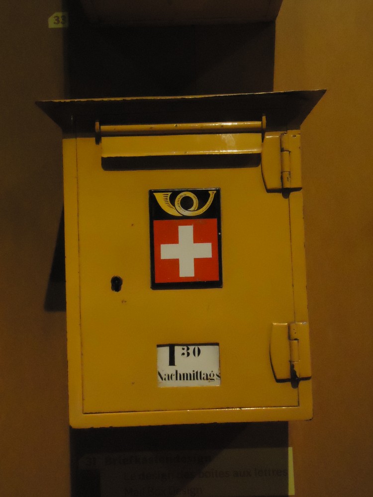 (139'313) - Alter Briefkasten am 3. Juni 2012 in Bern, Museum f�r Kommunikation