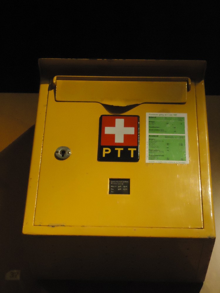 (139'315) - Alter Briefkasten am 3. Juni 2012 in Bern, Museum f�r Kommunikation