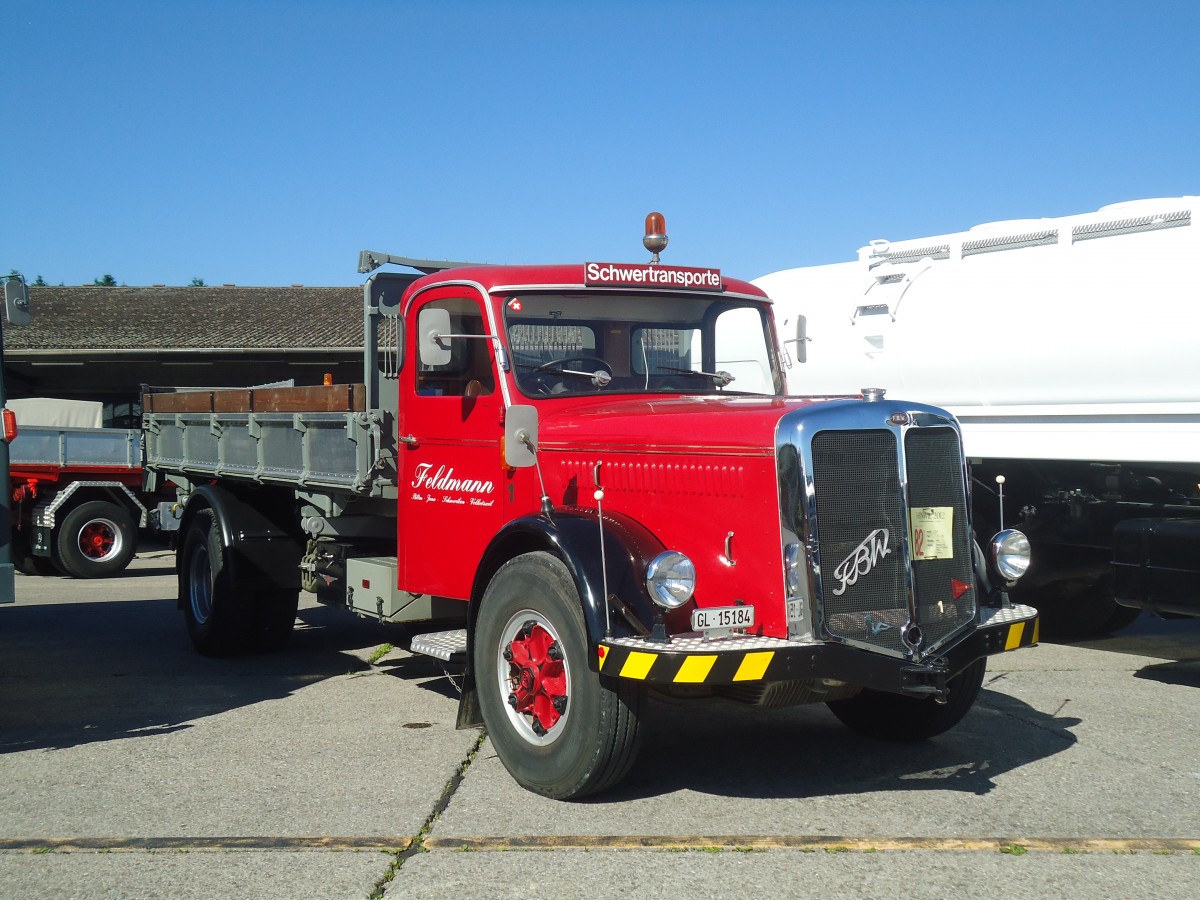 (139'540) - Feldmann, Bilten - Nr. 1/GL 15'184 - FBW am 16. Juni 2012 in Hinwil, AMP