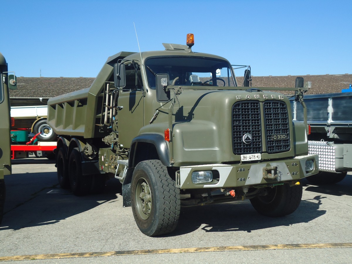 (139'553) - Saurer - ZH 478 U - am 16. Juni 2012 in Hinwil, AMP