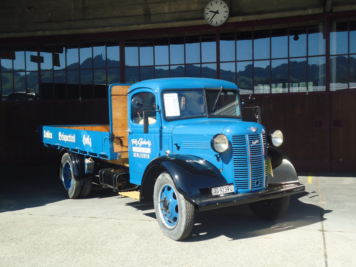 (139'561) - Gehrig, Schlieren - AG 9239 U - Austin am 16. Juni 2012 in Hinwil, AMP