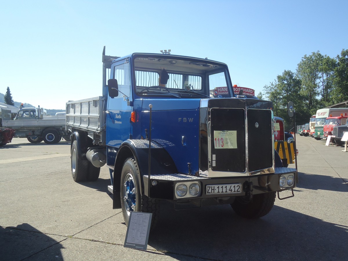 (139'579) - Roth, D�rnten - ZH 111'412 - FBW am 16. Juni 2012 in Hinwil, AMP