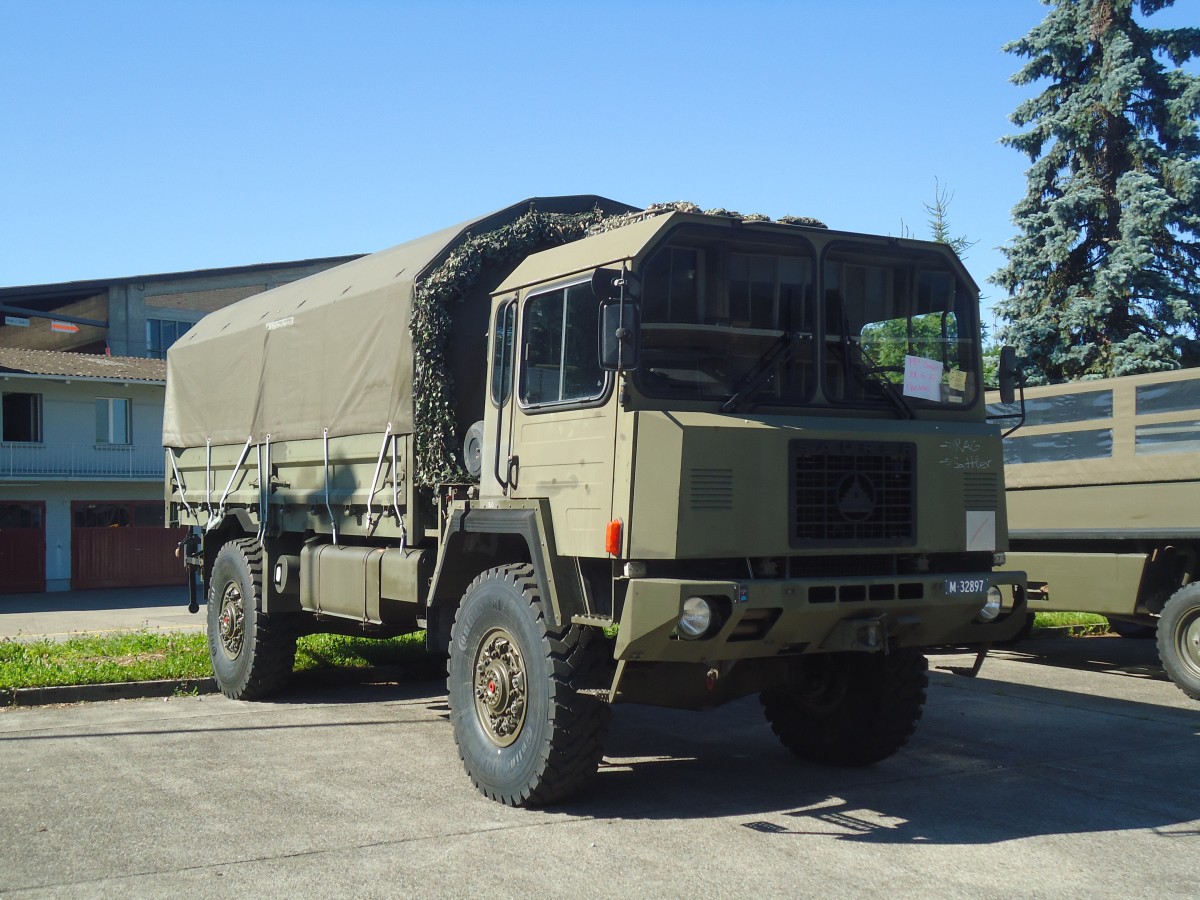 (139'590) - Schweizer Armee - M+32'897 - Saurer am 16. Juni 2012 in Hinwil, AMP