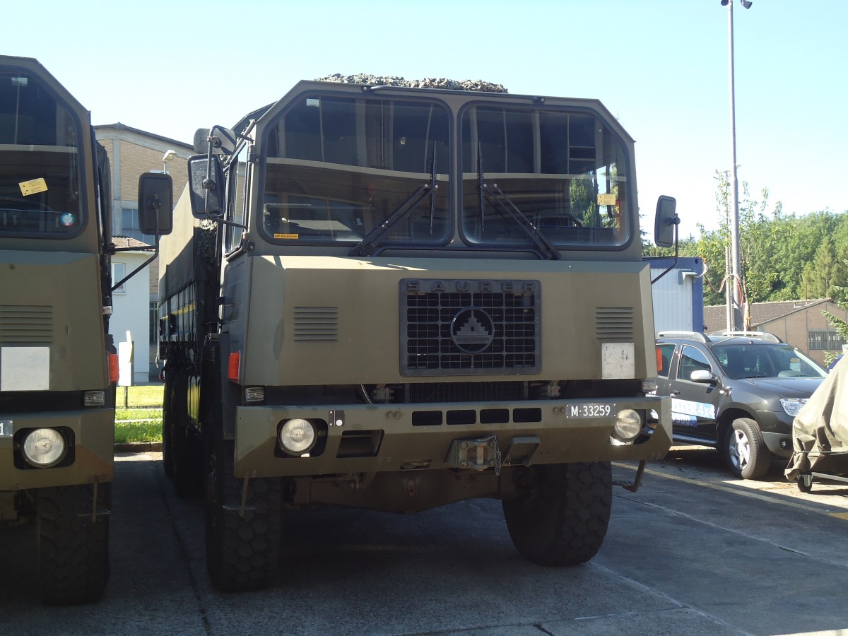 (139'593) - Schweizer Armee - M+33'259 - Saurer am 16. Juni 2012 in Hinwil, AMP