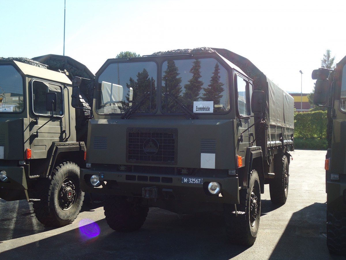 (139'597) - Schweizer Armee - M+32'567 - Saurer am 16. Juni 2012 in Hinwil, AMP