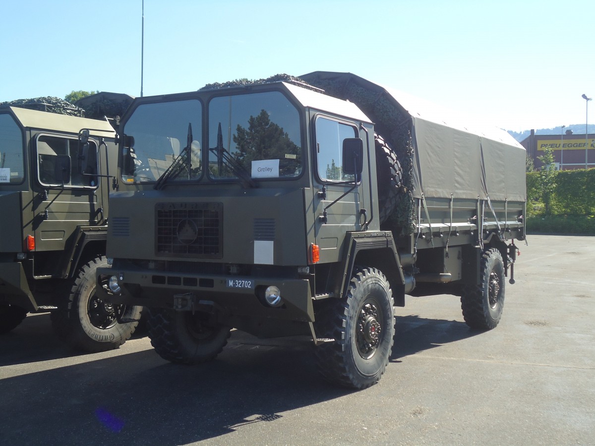 (139'598) - Schweizer Armee - M+32'702 - Saurer am 16. Juni 2012 in Hinwil, AMP