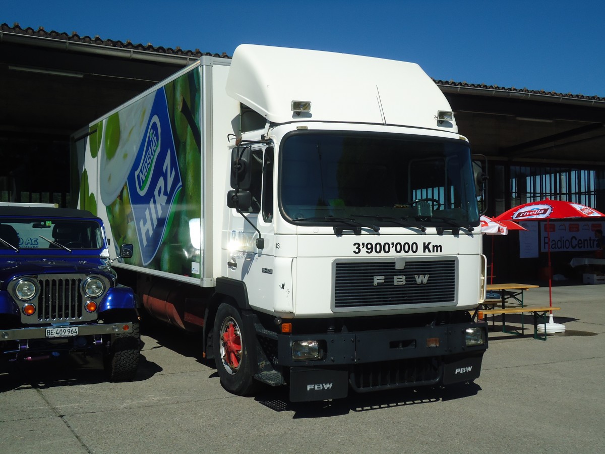 (139'633) - R�llin, Hirzel - Nr. 13 - FBW am 16. Juni 2012 in Hinwil, AMP