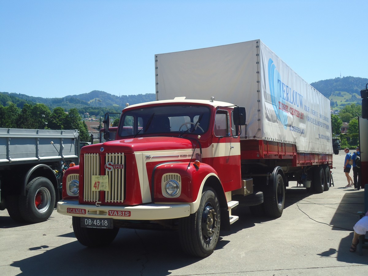 (139'679) - Terlouw, Strijen - DB-48-18 - Scania am 16. Juni 2012 in Hinwil, AMP