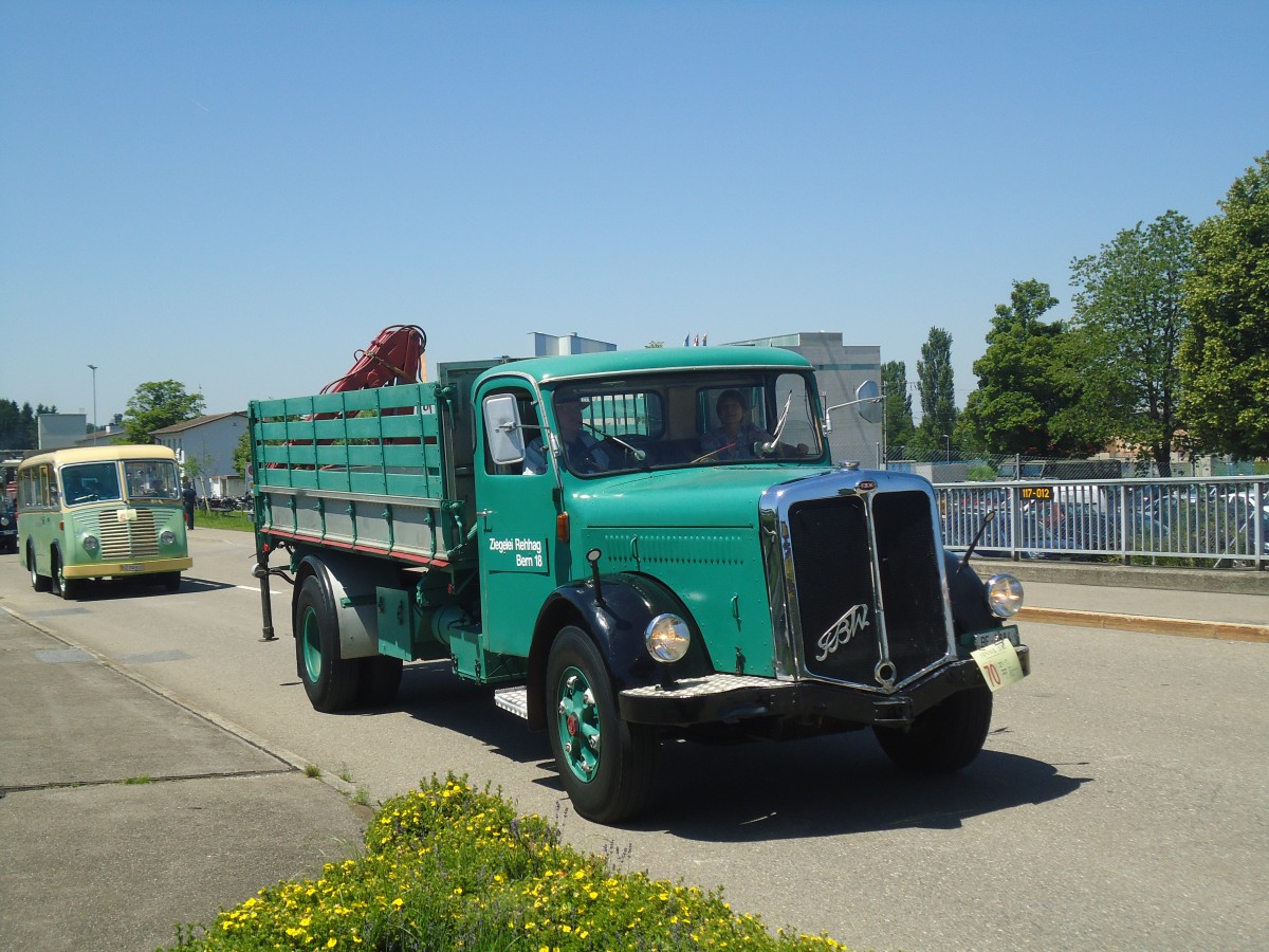 (139'727) - Ziegelei Rehhag, Bern - BE 3884 - FBW am 16. Juni 2012 in Hinwil, AMP