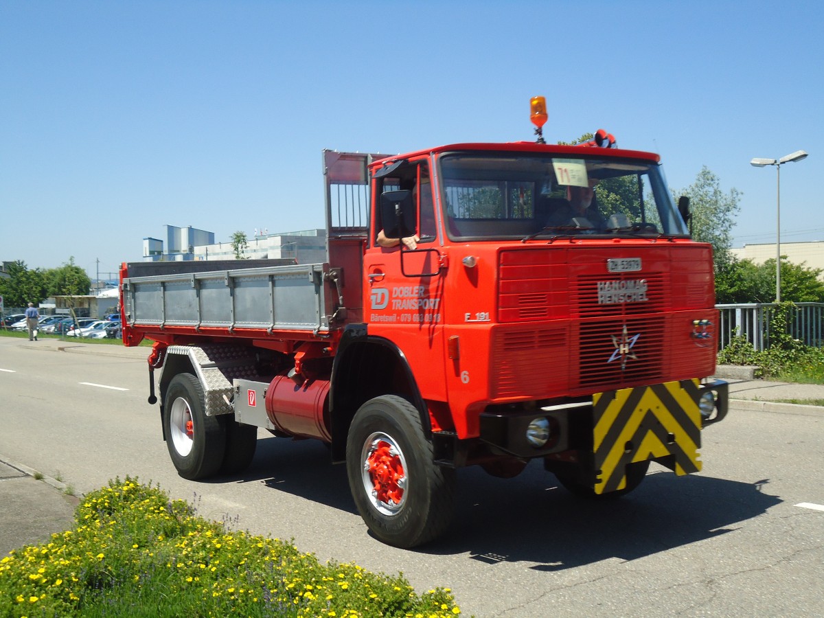 (139'758) - Dobler, B�retswil - Nr. 6/ZH 53'979 - Hanomag-Henschel am 16. Juni 2012 in Hinwil, AMP