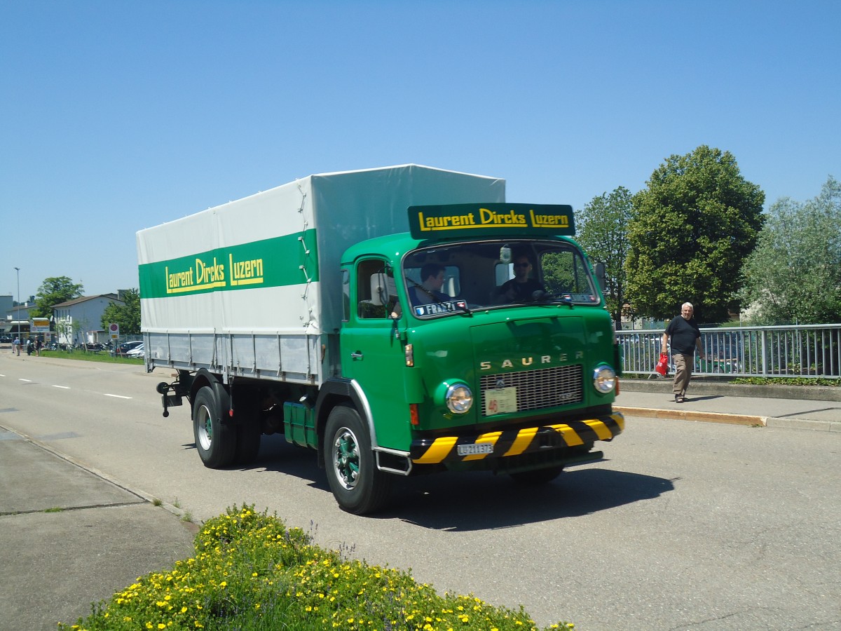 (139'764) - Dircks, Luzern - LU 211'373 - Saurer am 16. Juni 2012 in Hinwil, AMP