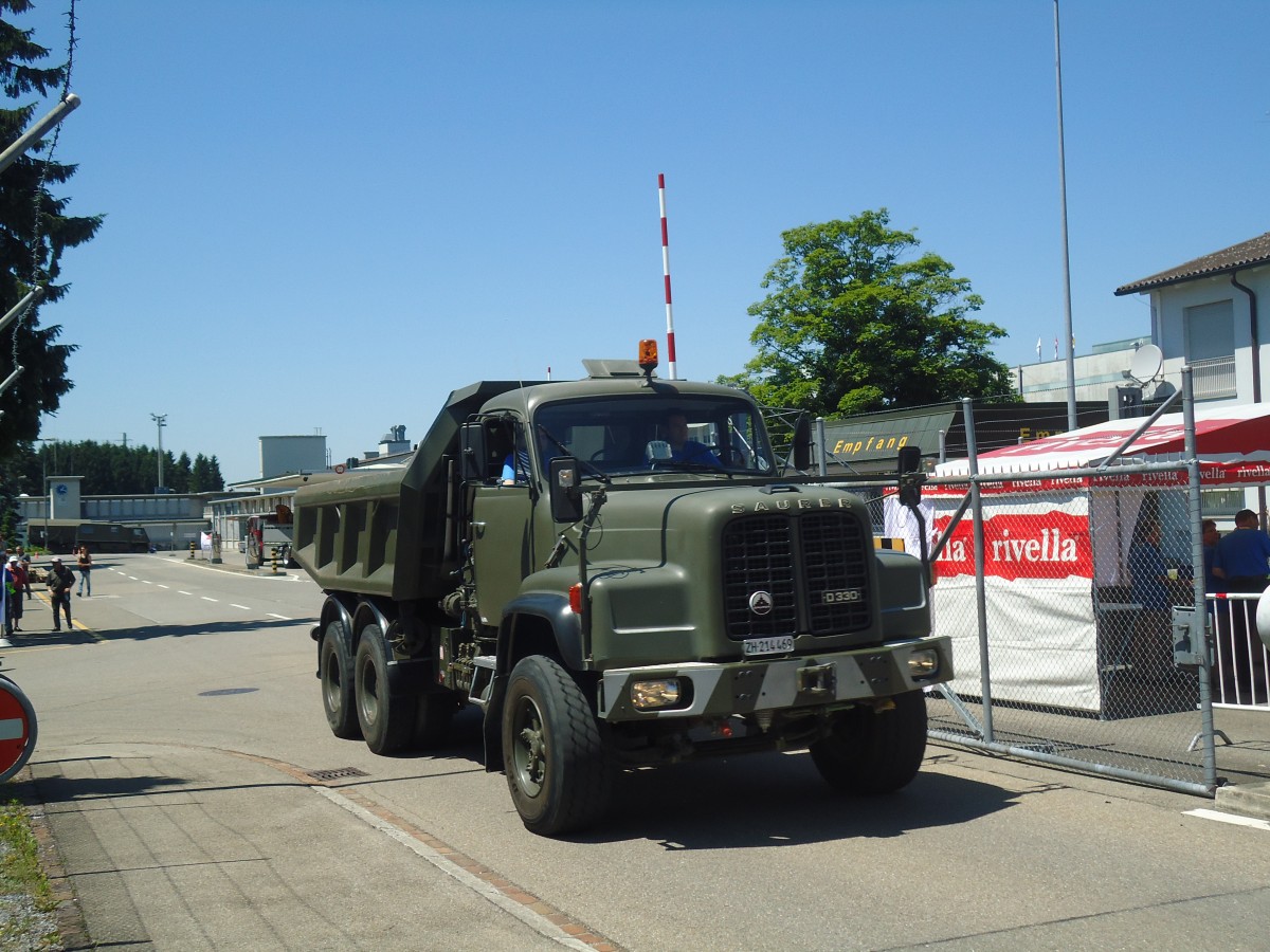 (139'776) - Saurer - ZH 214'469 - am 16. Juni 2012 in Hinwil, AMP