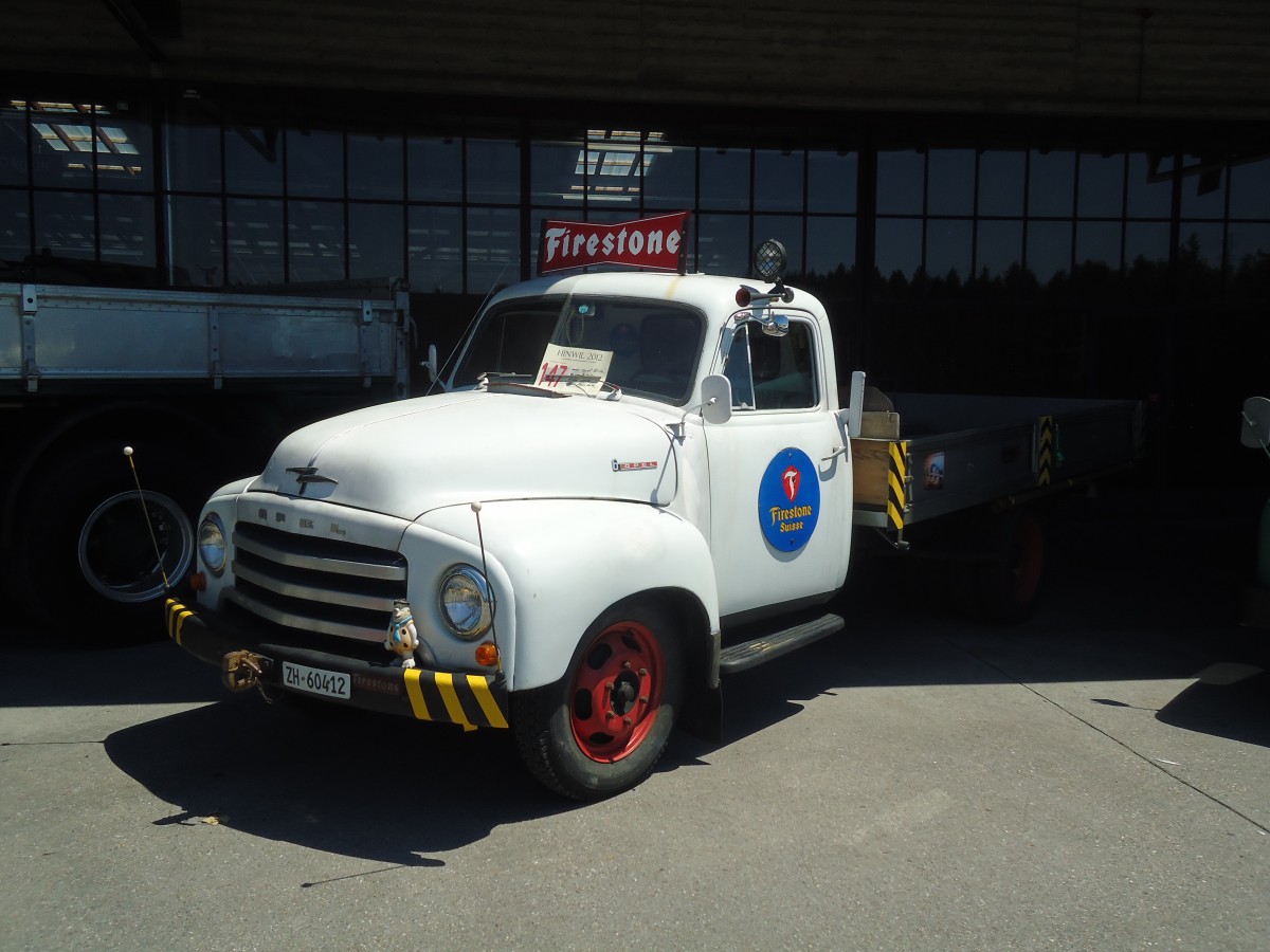 (139'780) - Firestone - ZH 60'412 - Opel am 16. Juni 2012 in Hinwil, AMP