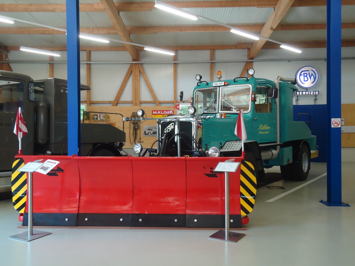 (139'805) - Billeter, M�nnedorf - Nr. 8 - FBW am 16. Juni 2012 in Wetzikon, FBW-Museum