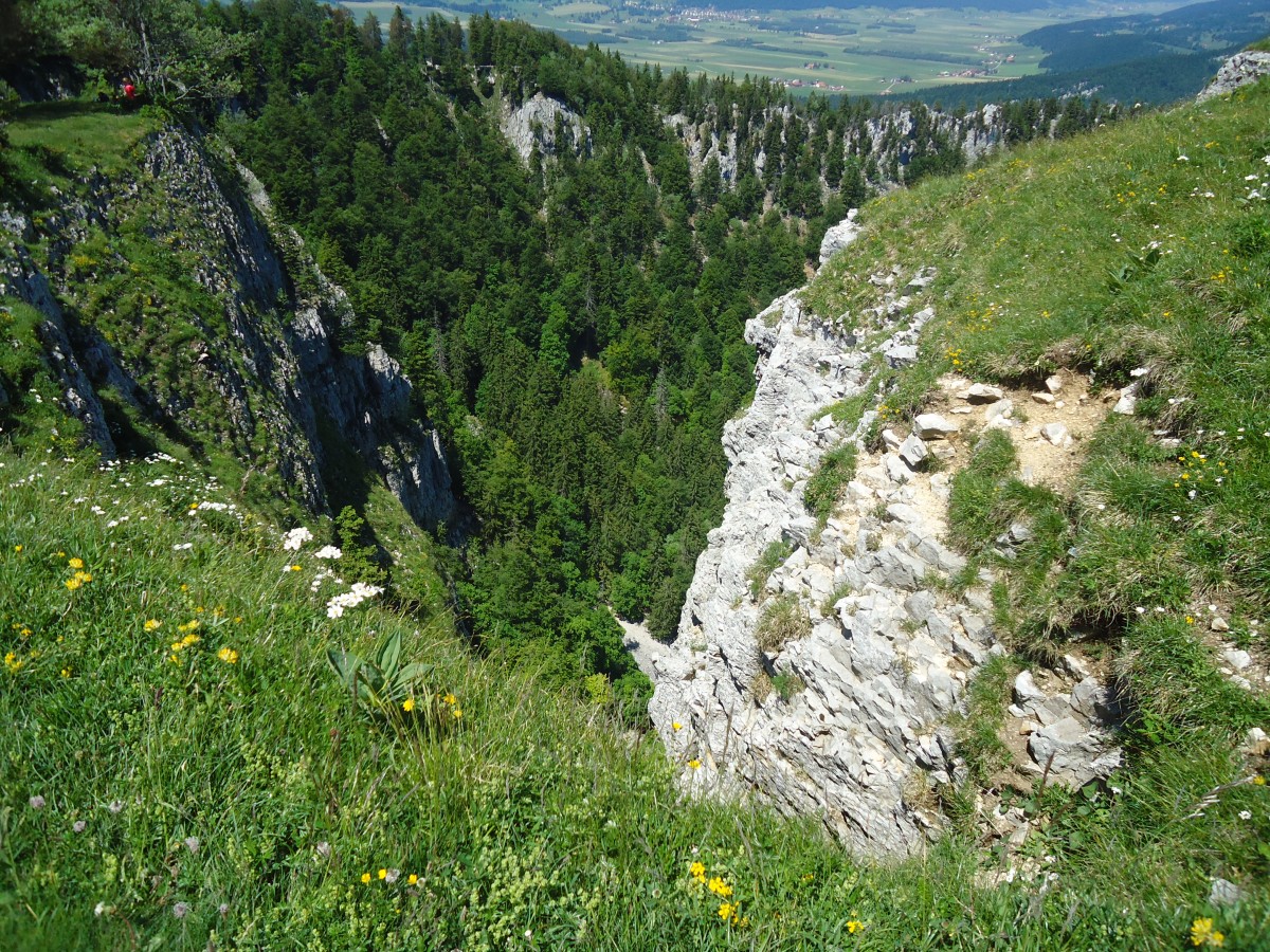 (139'848) - Der Creux du Van im Val de Travers am 17. Juni 2012