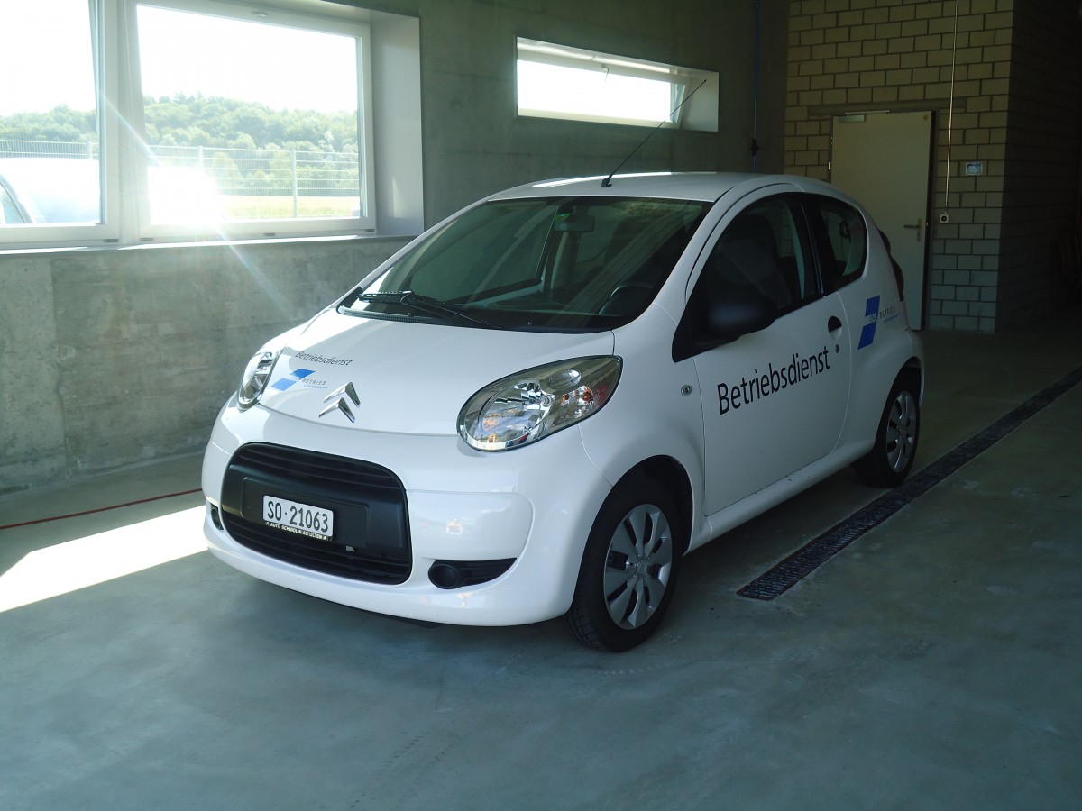 (139'909) - BOGG Wangen b.O. - SO 21'063 - Citro�n am 23. Juni 2012 in Lostorf, Garage