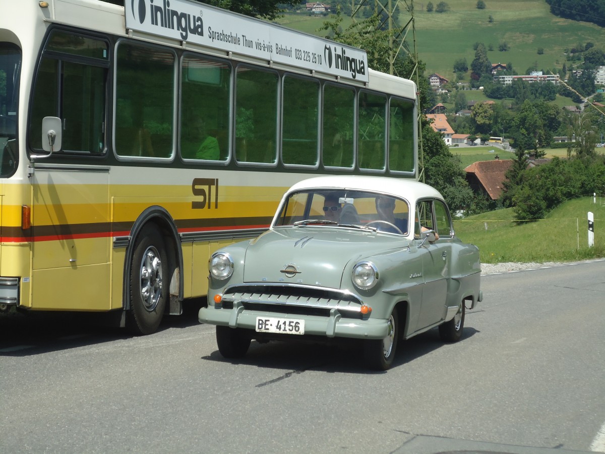 (140'036) - Opel - BE 4156 - am 24. Juni 2012 bei Forst