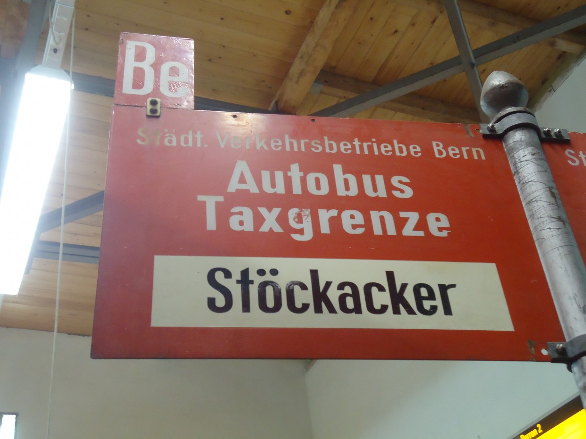 (140'099) - SVB-Haltestelle - Bern, St�ckacker - am 24. Juni 2012