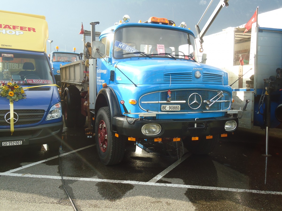 (140'230) - Schnegg, Oberbottigen - Nr. 5/BE 90'880 - Mercedes am 30. Juni 2012 in Interlaken, Flugplatz
