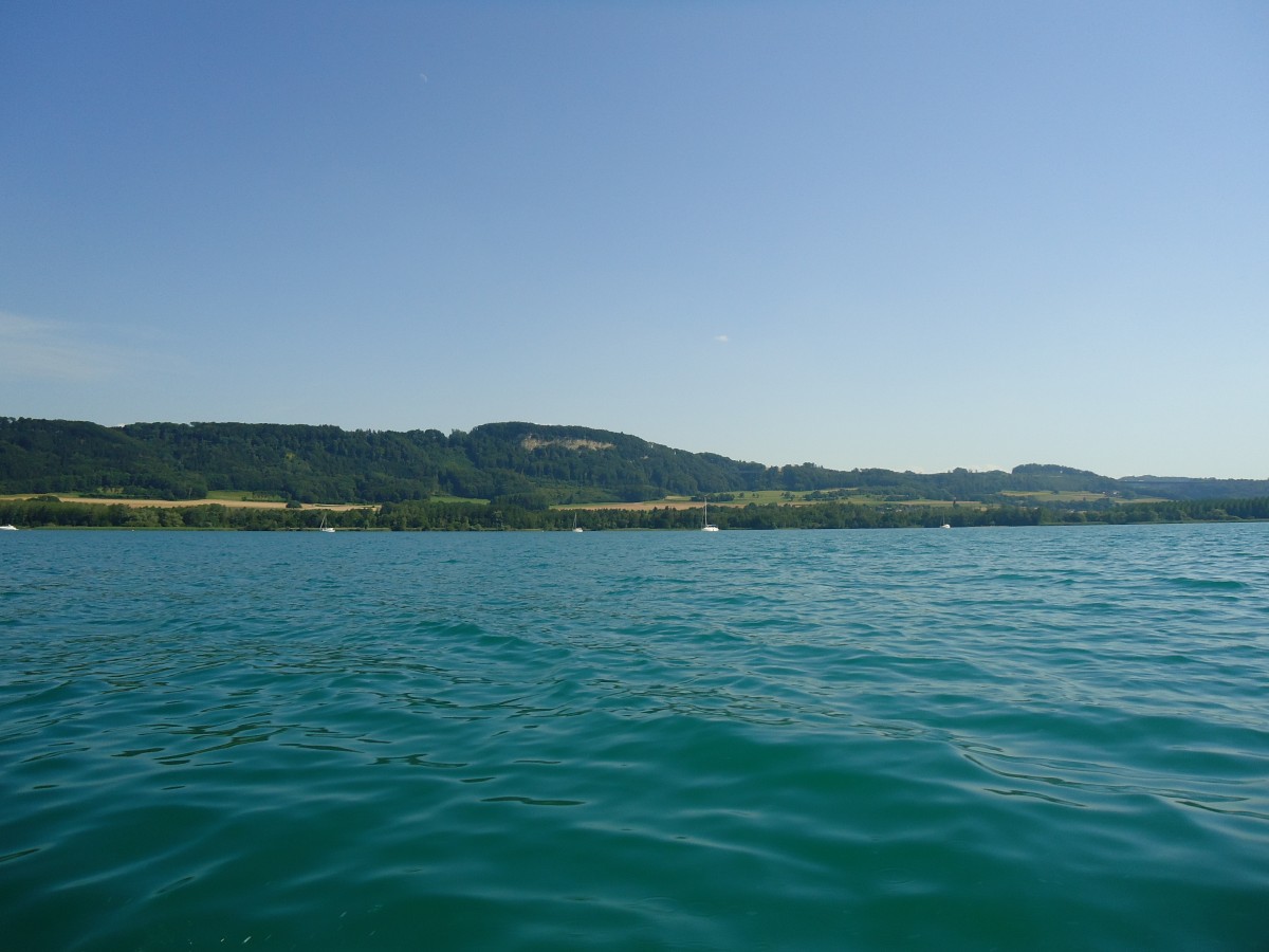 (140'894) - Auf dem Neuenburgersee am 25. Juli 2012