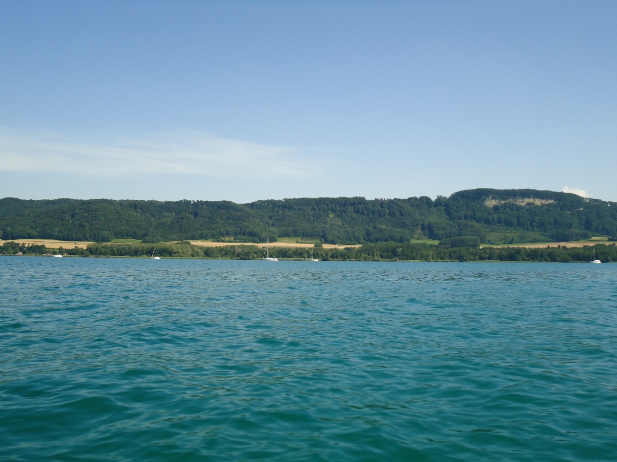 (140'895) - Auf dem Neuenburgersee am 25. Juli 2012