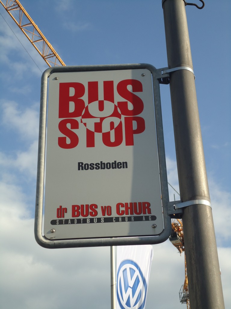(141'589) - Dr Bus vo Chur-Haltestelle - Chur, Rossboden - am 15. September 2012