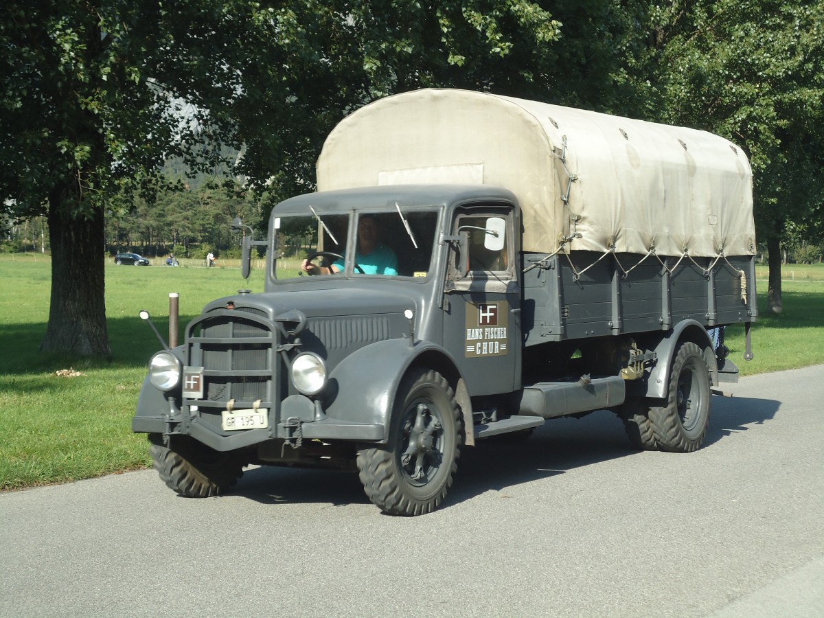 (141'628) - Fischer, Chur - GR 195 U - Berna am 15. September 2012 in Chur, Waffenplatz