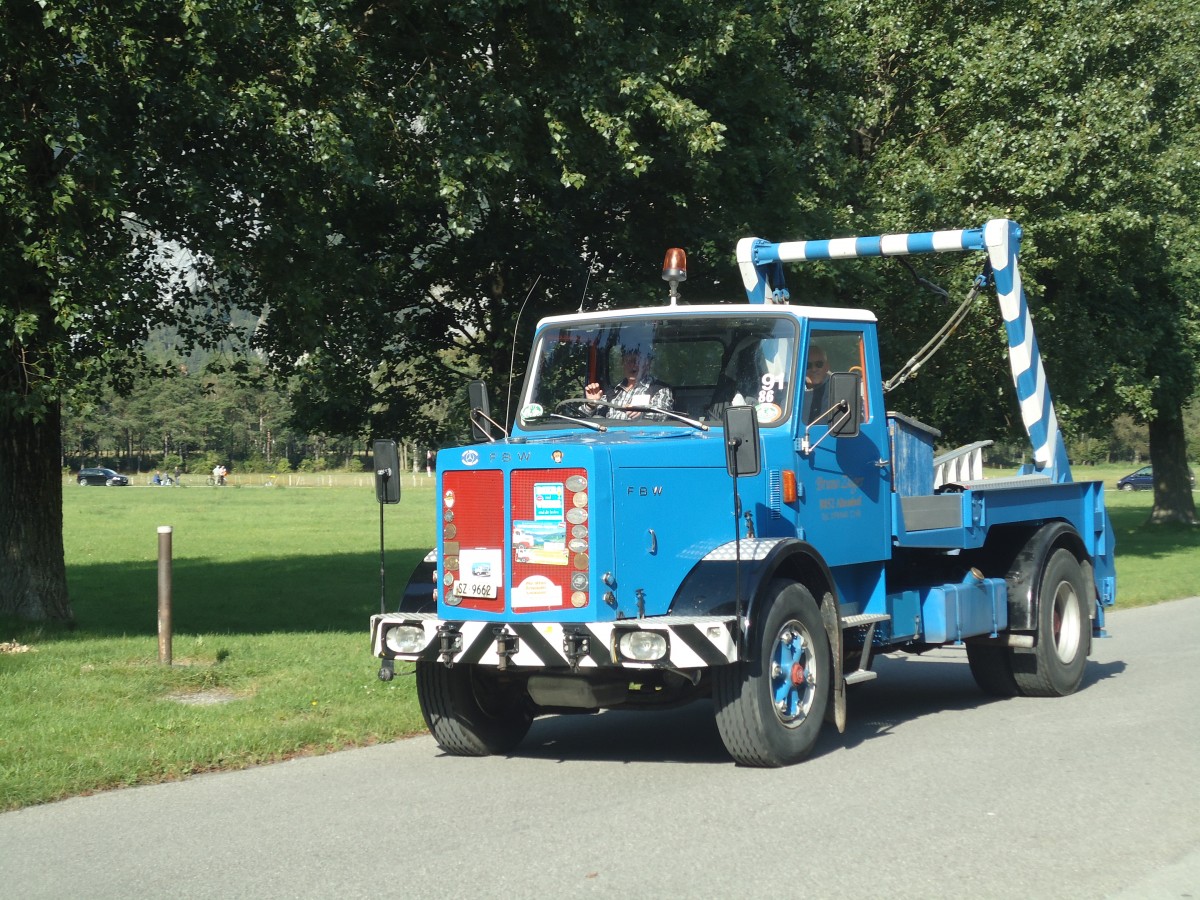 (141'633) - Z�ger, Altendorf - SZ 9662 - FBW am 15. September 2012 in Chur, Waffenplatz