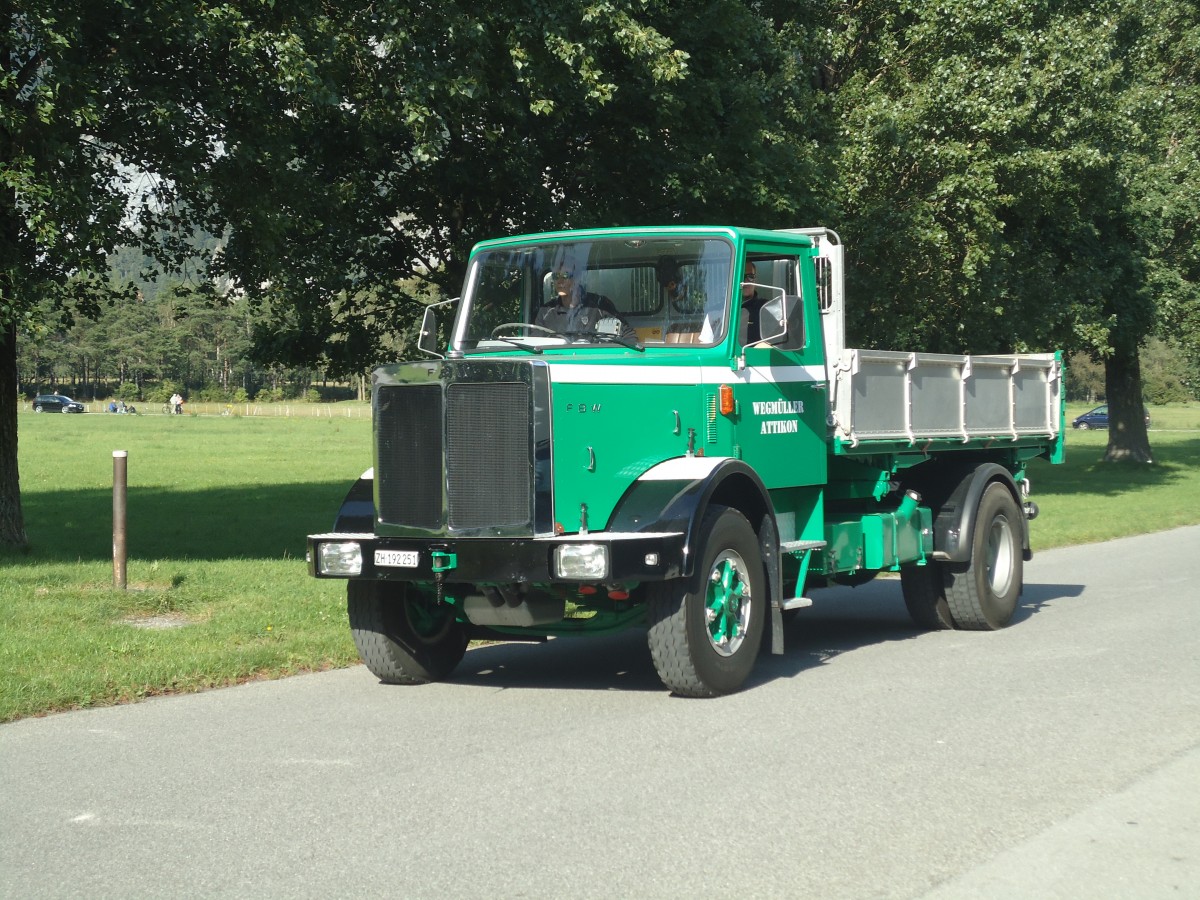 (141'648) - Wegm�ller, Attikon - ZH 192'251 - FBW am 15. September 2012