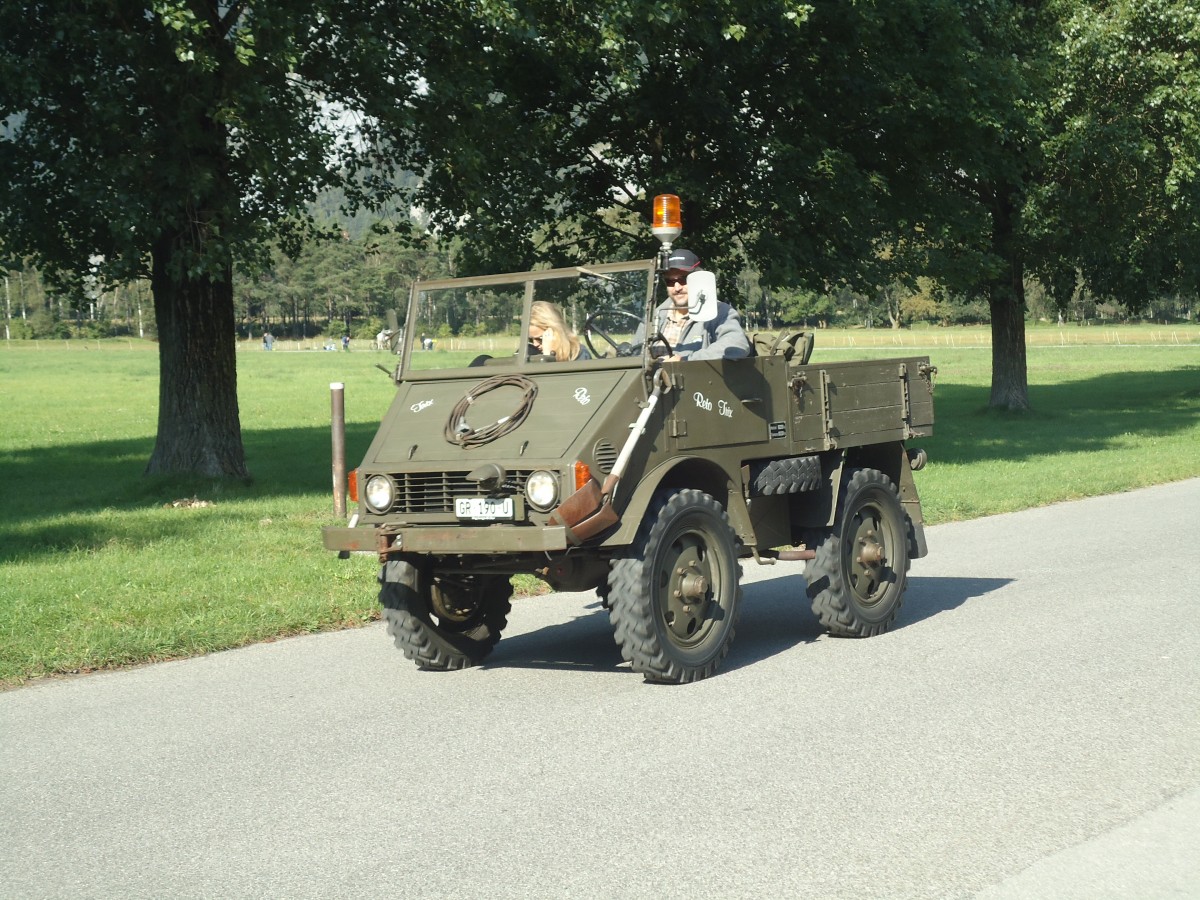 (141'681) - GR 190 U am 15. September 2012 in Chur, Waffenplatz