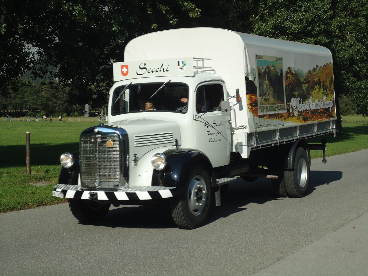 (141'682) - Secchi, Celerina - GR 33'677 - Mercedes am 15. September 2012 in Chur, Waffenplatz